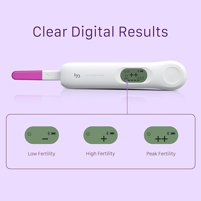Femometer Ovulation Test Strips Refill for Ivy-103 Only, 20 Pack LH Test Strips for Women, Fertility Test Strips, Powered by femometer Ovulation Tracker App, Over 99% Accurate Result