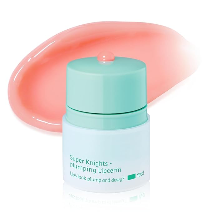 belif Super Knights Lipcerin - Plumping Lip Butter Balm with Hyaluronic Acid & Vitamin C | Hydrating Korean Lip Care for Teens & Women | Smooths Texture & Strengthens Barrier | Ideal Gift