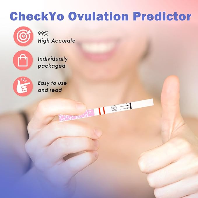 Ovulation and Pregnancy Test: Fast and Easy to Use at Home Ovulation Test Strips and Pregnancy Test