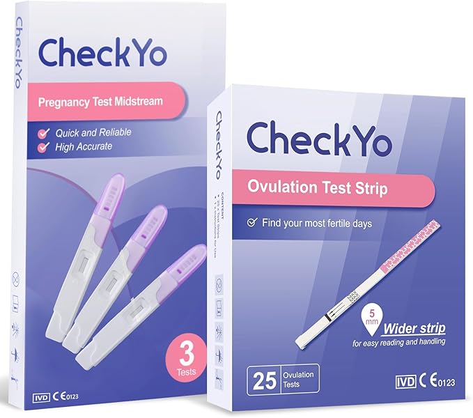 Ovulation and Pregnancy Test: Fast and Easy to Use at Home Ovulation Test Strips and Pregnancy Test