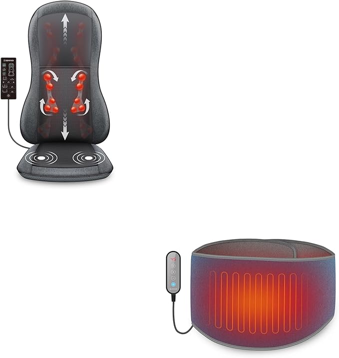 COMFIER Heated Wrap Belt & Back Massager