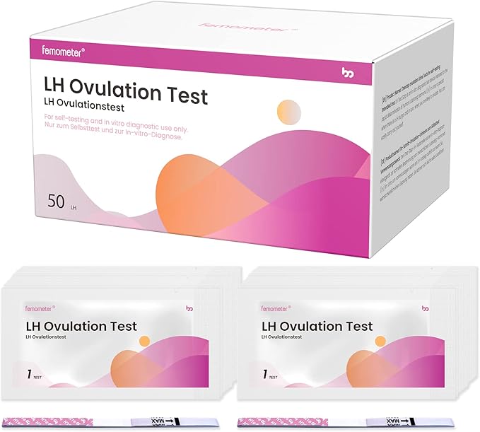Femometer LH50HCG20+LH50 Ovulation Test Strip
