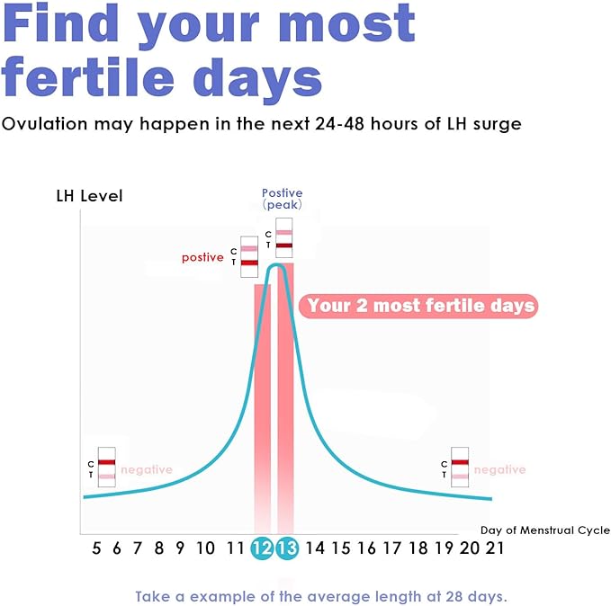 Ovulation and Pregnancy Test: Fast and Easy to Use at Home Ovulation Test Strips and Pregnancy Test