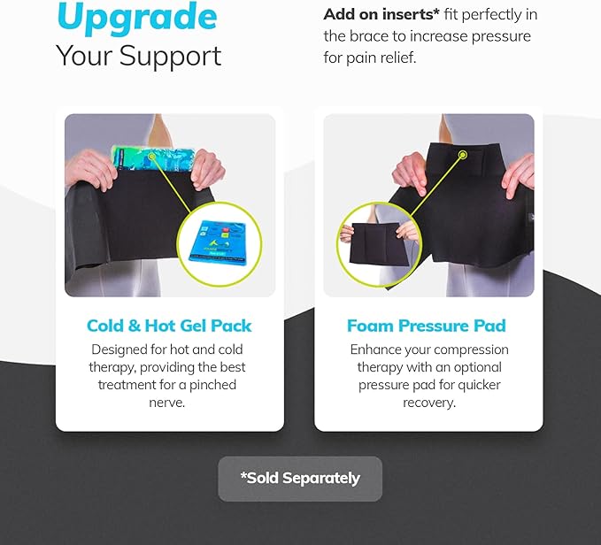 BraceAbility Plus Size Low Back Brace - Compression Lower Back Support Belt for Sciatica, Heavy Lifting at Work, Herniated Disc, Workouts, Sleeping, Lumbar Support, Back Pain in Women and Men (4XL)