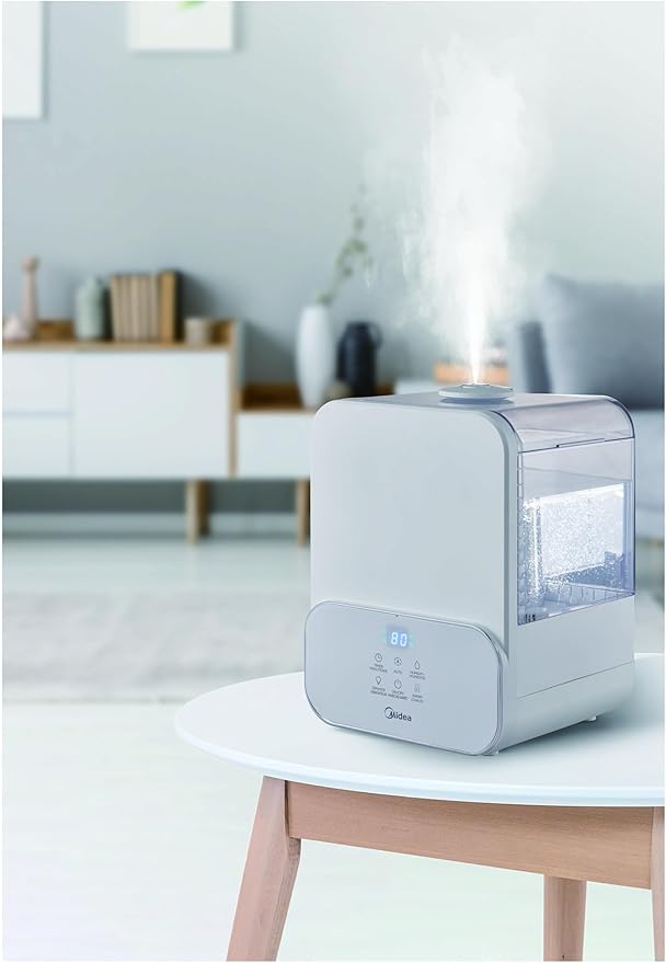 Midea Ultrasonic Humidifier 1.6Gal Aroma Diffuser White SCK-3Q60B