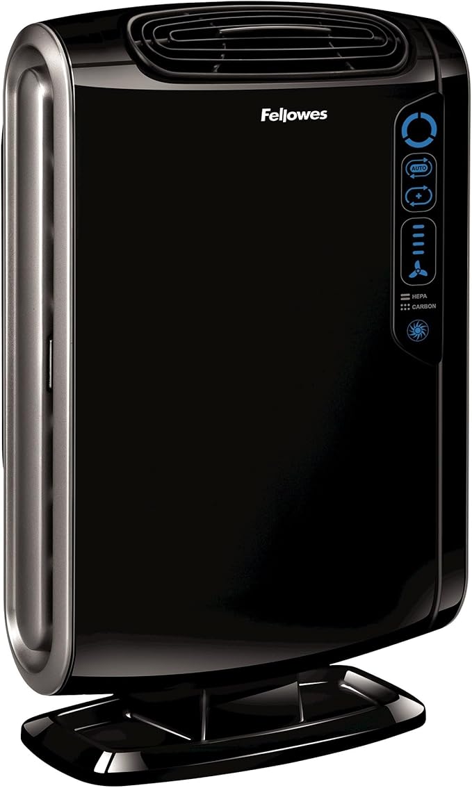 Fellowes AeraMax 190 Air Purifier for Mold, Odors, Dust, Smoke, Allergens and Germs with True HEPA Filter and 4-Stage Purification, Medium-size Room 200-400 sq. ft., Black