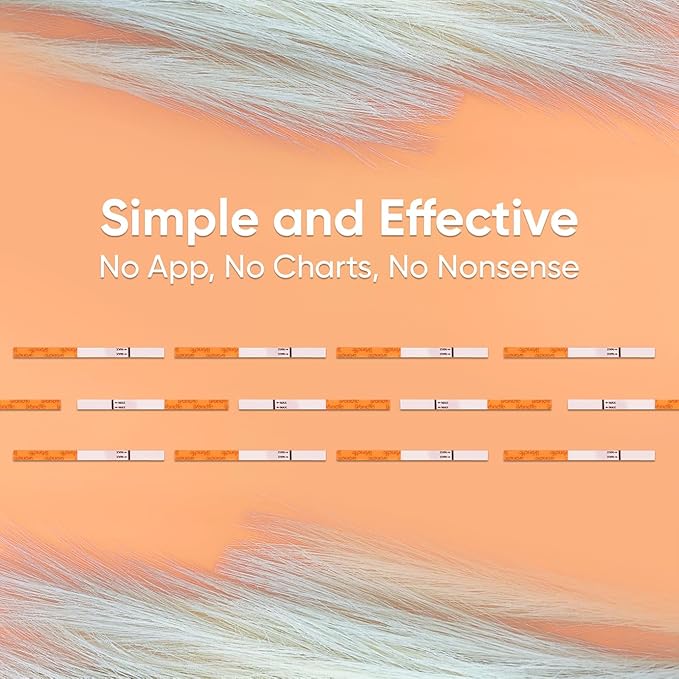 Wondfo Pregnancy Test Strips - HCG Detection 25 MIU/ml, Home Test of Reliable Result - 25 Count