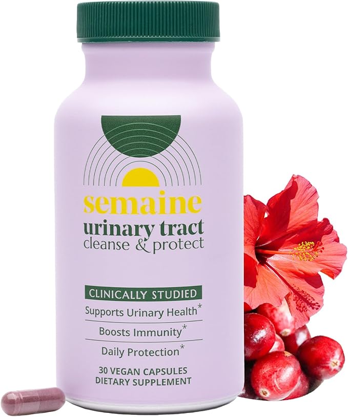 Urinary Tract Cleanse & Protect – 30 ct, UTI Prevention Supplement for Women, Support Urinary Tract Health. Combines Cranberry Proanthocyanidins with Hibiscus.