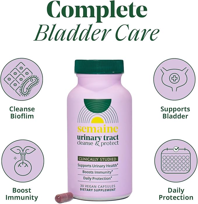 Urinary Tract Cleanse & Protect – 30 ct, UTI Prevention Supplement for Women, Support Urinary Tract Health. Combines Cranberry Proanthocyanidins with Hibiscus.