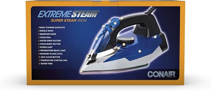 Conair ExtremeSteam 1550 Watt Super Steam Iron