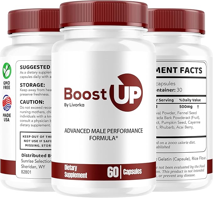 (5 Pack) Boost Up for Men - Boost Up Pills, Boostup for Men, Boostup Pills, Boost Up Supplement, Boostup, Boost Up Capsules, Boost Up Men, Advanced Formula, 300 Capsules