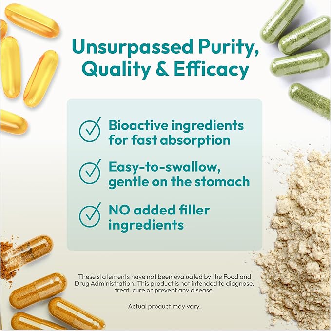 ANDREW LESSMAN Friendly Flora Probiotic 90 Capsules - 10 Billion CFU, Comprehensive Blend of Five Probiotic Strains, Powerful Immune and Digestive Support. Probiotics for Women or Men
