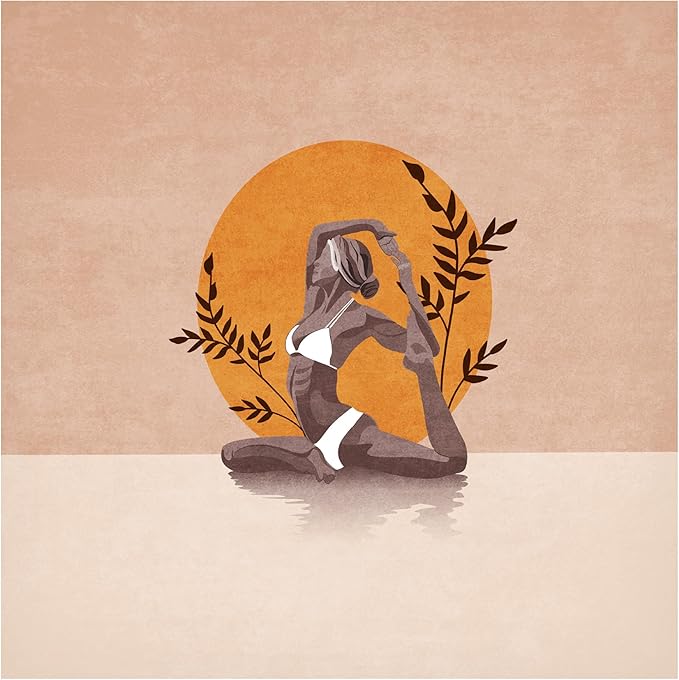 Trademark Fine Art Canvas Wall Art - Emel Tunaboylu 'Meditation Old Woman' Wall Art for Living Room, Bedroom, or Office Décor