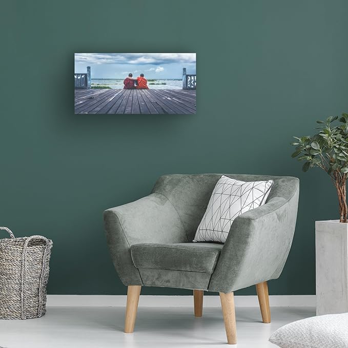 Trademark Fine Art Canvas Wall Art - Roberto Rivera 'Friendship' Wall Art for Living Room, Bedroom, or Office Décor