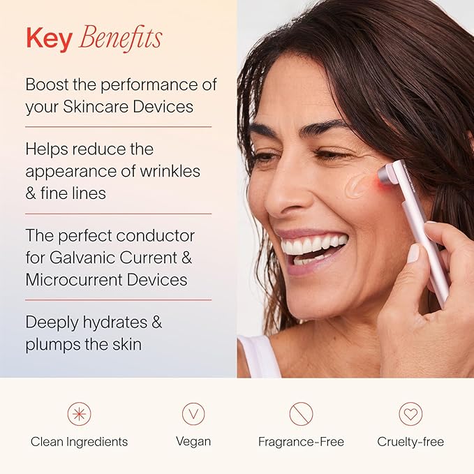 Solawave Renew Complex Serum for Face & Neck | Boost the Effects of Solawave Facial Wand | Red Light Therapy for Face & Microcurrent Facial Device for Anti-Aging & Skin Tightening | Solawave Original