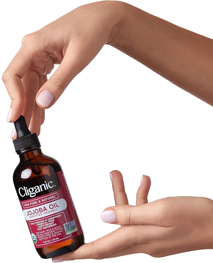 Cliganic Face Oil Trio: Jojoba, Rosehip & Vitamin E Oil